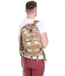 Plecak turystyczny Springos CS0047 35 l Brązowy 19