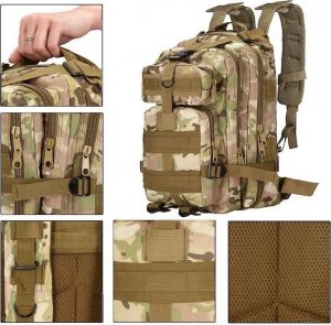 Plecak turystyczny Springos CS0047 35 l Brązowy 10