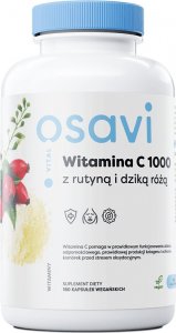 Osavi Osavi - Witamina C1000 z Rutyną i Dziką Różą, 180 kapsułek 1