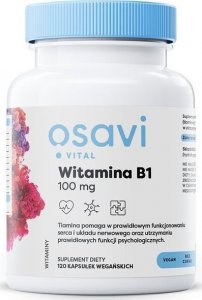 Osavi Osavi - Witamina B1, 100mg, 120 kapsułek 1