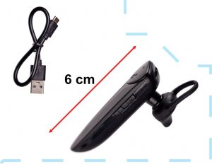 Słuchawka L-BRNO Słuchawka douszna bezprzewodowa Bluetooth 3