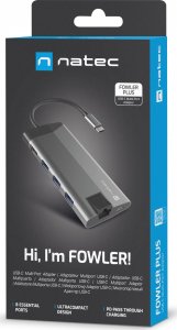 Stacja/replikator Natec Fowler Plus USB-C (NMP-1690) 9