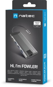 Stacja/replikator Natec Fowler Plus USB-C (NMP-1690) 9