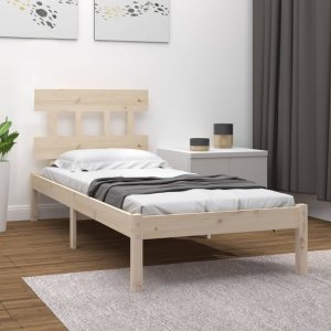 vidaXL vidaXL Rama łóżka, lite drewno, 100 x 200 cm 1