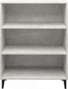 vidaXL Szafka, szarość betonu 69,5x32,5x90 cm 3