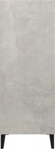 vidaXL Szafka, szarość betonu 69,5x32,5x90 cm 4
