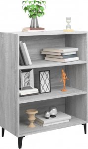 vidaXL Szafka, szarość betonu 69,5x32,5x90 cm 5