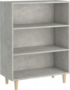 vidaXL vidaXL Szafka, szarość betonu 69,5x32,5x90 cm, materiał drewnopochodny 2