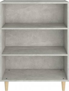 vidaXL vidaXL Szafka, szarość betonu 69,5x32,5x90 cm, materiał drewnopochodny 3