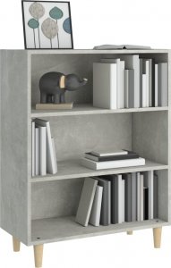 vidaXL vidaXL Szafka, szarość betonu 69,5x32,5x90 cm, materiał drewnopochodny 6