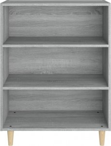 vidaXL vidaXL Szafka, szary dąb sonoma, 69,5x32,5x90, materiał drewnopochodny 3