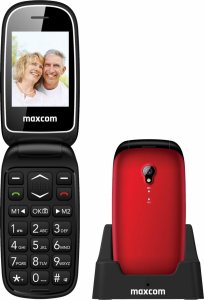 Telefon komórkowy Maxcom MAXCOM MM816 czerwony 1