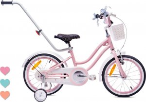 Sun Baby Rowerek dla dziewczynki 16 cali Heart bike - różowy Sun Baby II gatunek 1