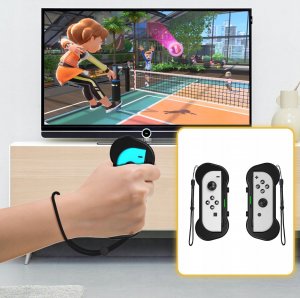 JYS Zestaw 12x Akcesoria Uchwyty Sport Nintendo Switch / Oled / NS241 4