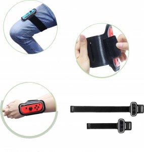 JYS Zestaw 12x Akcesoria Uchwyty Sport Nintendo Switch / Oled / NS241 9