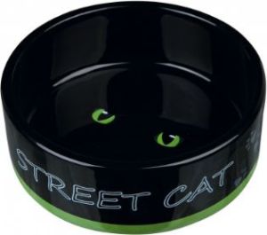 Trixie Miska ceramiczna dla kota Street Cat, 0.3 l/ø 12 cm 1