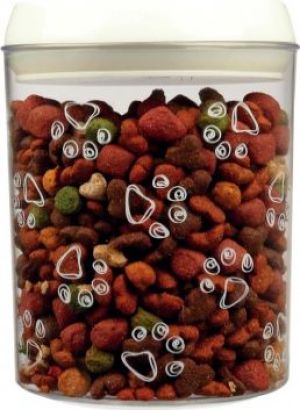 Trixie Pojemnik na karmę, plastikowy, 1.5 l/o 12 × 17.5 cm, przezroczysty 3