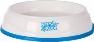 Trixie Miska chłodząca, Cool Fresh, 1 l/o 20 cm, biało/niebieska 1