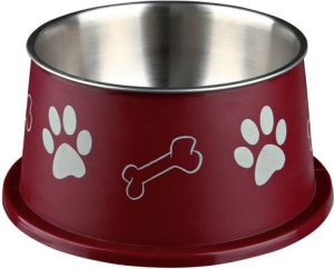 Trixie MISKA METALOWA Z PLASTIKOWĄ POWŁOKĄ 0.25l 12cm 2