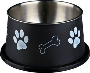 Trixie MISKA METALOWA Z PLASTIKOWĄ POWŁOKĄ 0.4l 14cm 4