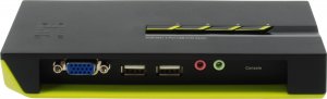 Przełącznik LevelOne KVM Switch 4x USB KVM-0421 z dźwiękiem KVM-0421 5