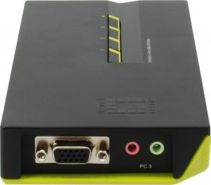 Przełącznik LevelOne KVM Switch 4x USB KVM-0421 z dźwiękiem KVM-0421 6