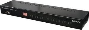 Przełącznik Lindy KVM Switch Pro USB Audio DVI-I 8 Port 19" USB 2 DVI Audio - 39317 1