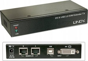 Przełącznik Lindy Ca6 KVM Extend DVI USB Audio 50m Extend DVI USB 2 50m Cat6 - 39377 3