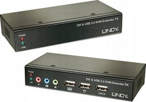 Przełącznik Lindy Ca6 KVM Extend DVI USB Audio 50m Extend DVI USB 2 50m Cat6 - 39377 4