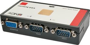 Przełącznik Lindy VGA Autoswitch Remote 2:1 Mit Kabelfernbedienung ca.1,4m - 32585 1