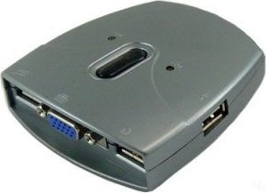 Przełącznik Sedna KVM 2-Port USB Switch Sedna mit Audio/Mikro - SE-KVM-USB-22 1