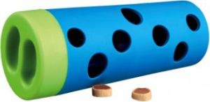 Trixie Zabawka dla psa Dog Activity Snack Roll'/ Rolka do przysmaków śr. 6/5×14 cm red-blue 1