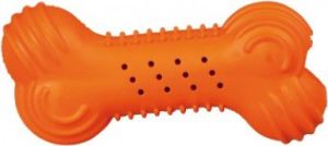 Trixie Szeleszcząca kość , naturalna guma, 18 cm 2