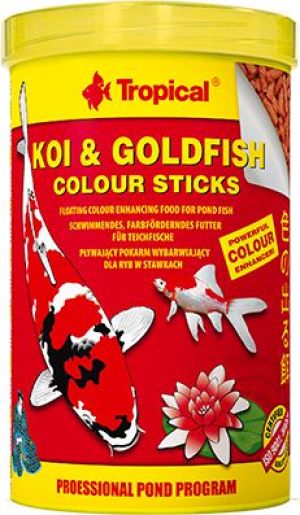 Tropical Koi&Goldfish Colour Sticks - worek 1000 ml/90 g 1