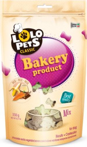 Lolo Pets Classic Ciastka - Zwierzątka mix w folii doypack 350g 1