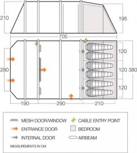 Namiot turystyczny Vango Namiot Vango Stargrove II Air 600XL 2