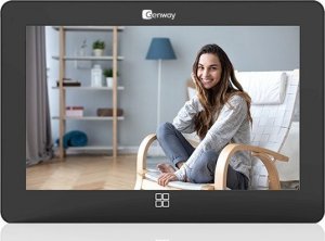 Genway Zestaw wideodomofonowy F-S7V11-2W-B 3 monitory 7" WiFi Czarny 3