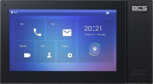 BCS Wideodomofonu IP BCS-PAN1601S-S + Monitor 7" BCS-MON7400B-S Natynkowy 3
