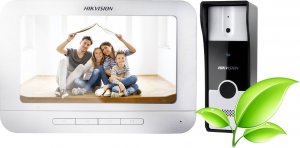 Hikvision DS-KIS202 Wideodomofon Wideofon - 2 stacje bramowe Hikvision 4