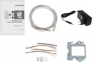 Hikvision DS-KIS202 Wideodomofon Wideofon - 2 stacje bramowe Hikvision 9