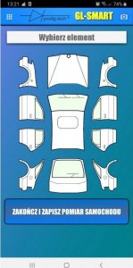 Prodig-tech Samochodowy miernik grubości lakieru GL-SMART-8 Prodig-Tech 5