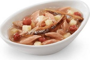 Schesir Schesir Sałatka z tuńczyka i anchois ze słodkimi ziemniakami i żurawiną 12x85g 2