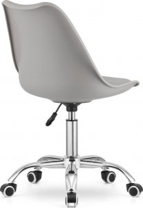 Krzesło biurowe Elior Szare młodzieżowe krzesło obrotowe - Fernis 3