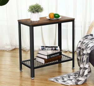 Elior Wąski stolik do przedpokoju z półką na buty - Mirasalo 4X 3