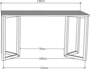 Biurko Elior Biurko do pokoju dziecięcego - Samus 4X 3