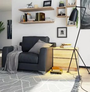 Elior Skandynawska komoda do salonu dąb sonoma - Parin 3X 5