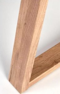 Biurko Elior Espen Antracytowe 165 cm x 60 cm 9