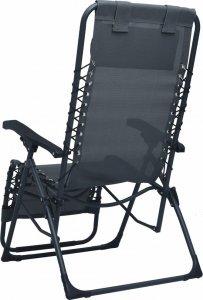 Elior Szare składane krzesło tarasowe  Rovan 4