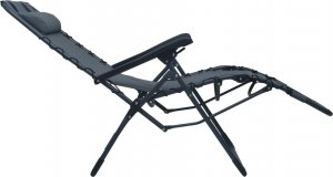 Elior Szare składane krzesło tarasowe  Rovan 7