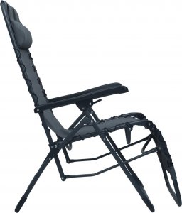 Elior Szare składane krzesło tarasowe  Rovan 9